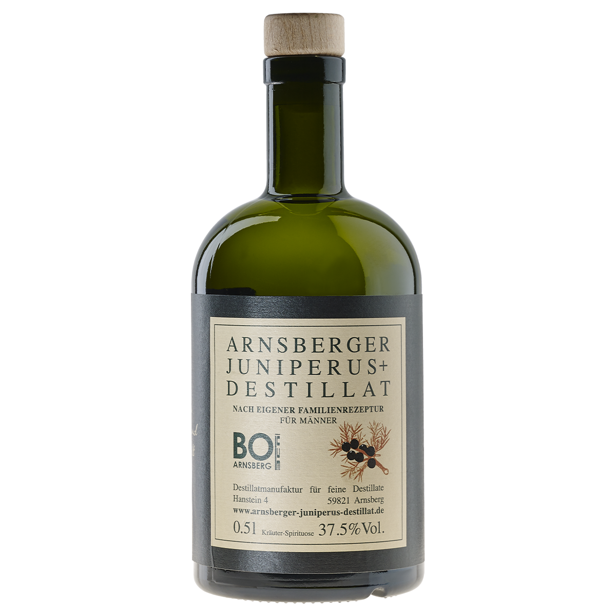 Arnsberger Juniperus+ Destillat 37,5% Vol